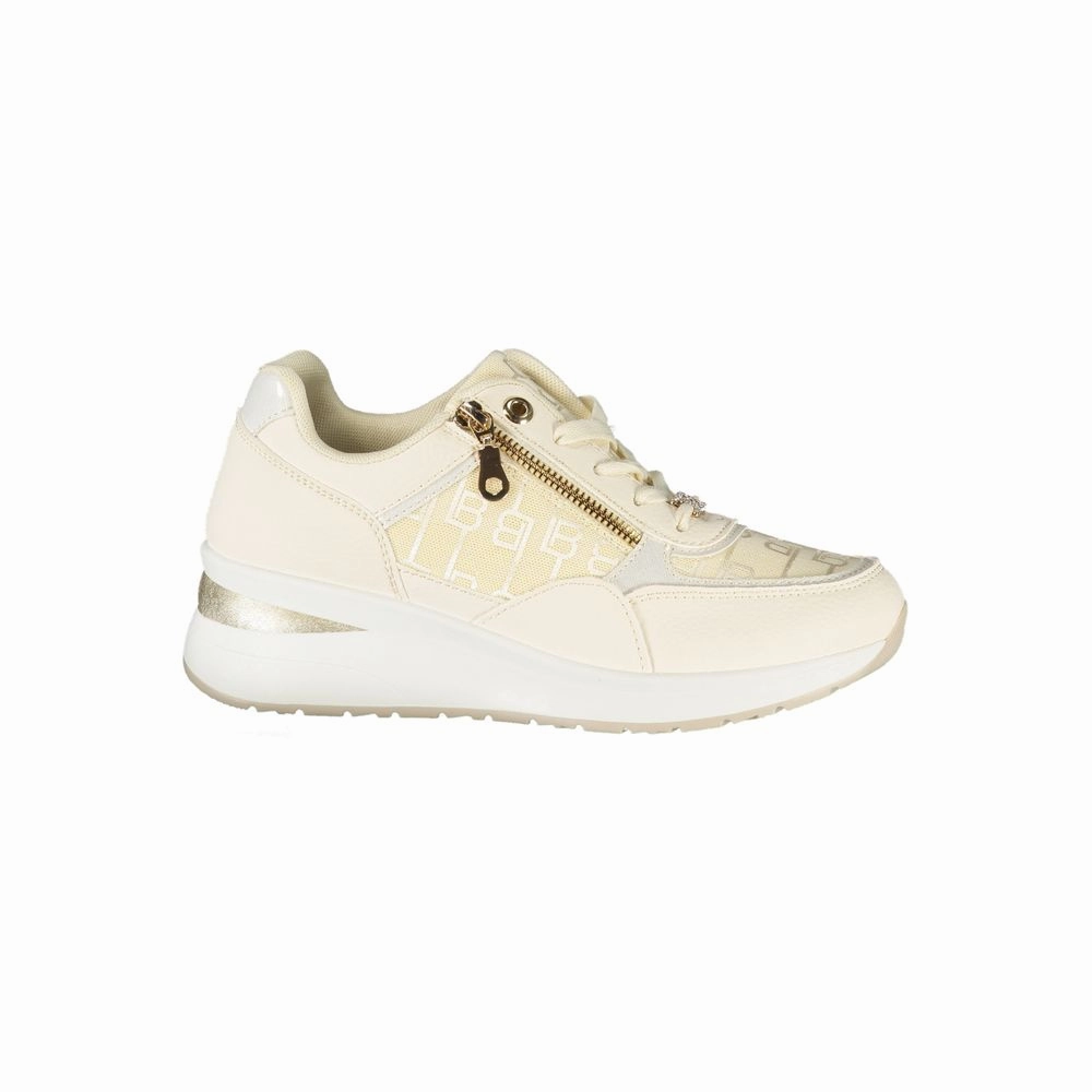 Zeba Sneakers Laura Biagiotti White Polyester Women Sneaker