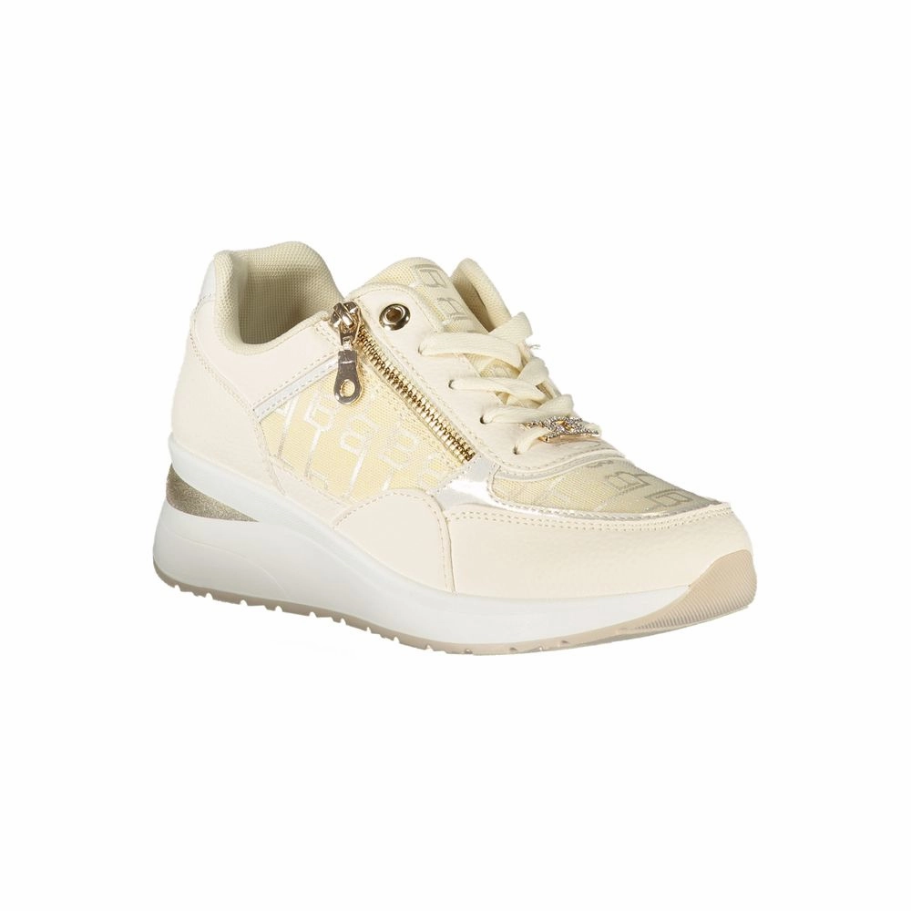 Laura Biagiotti White Polyester Women Sneaker Force Sneakers