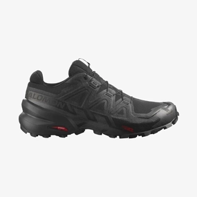 M Speedcross 6 GTX - Black/Black/Phant Comfy Trail Running Shoes
