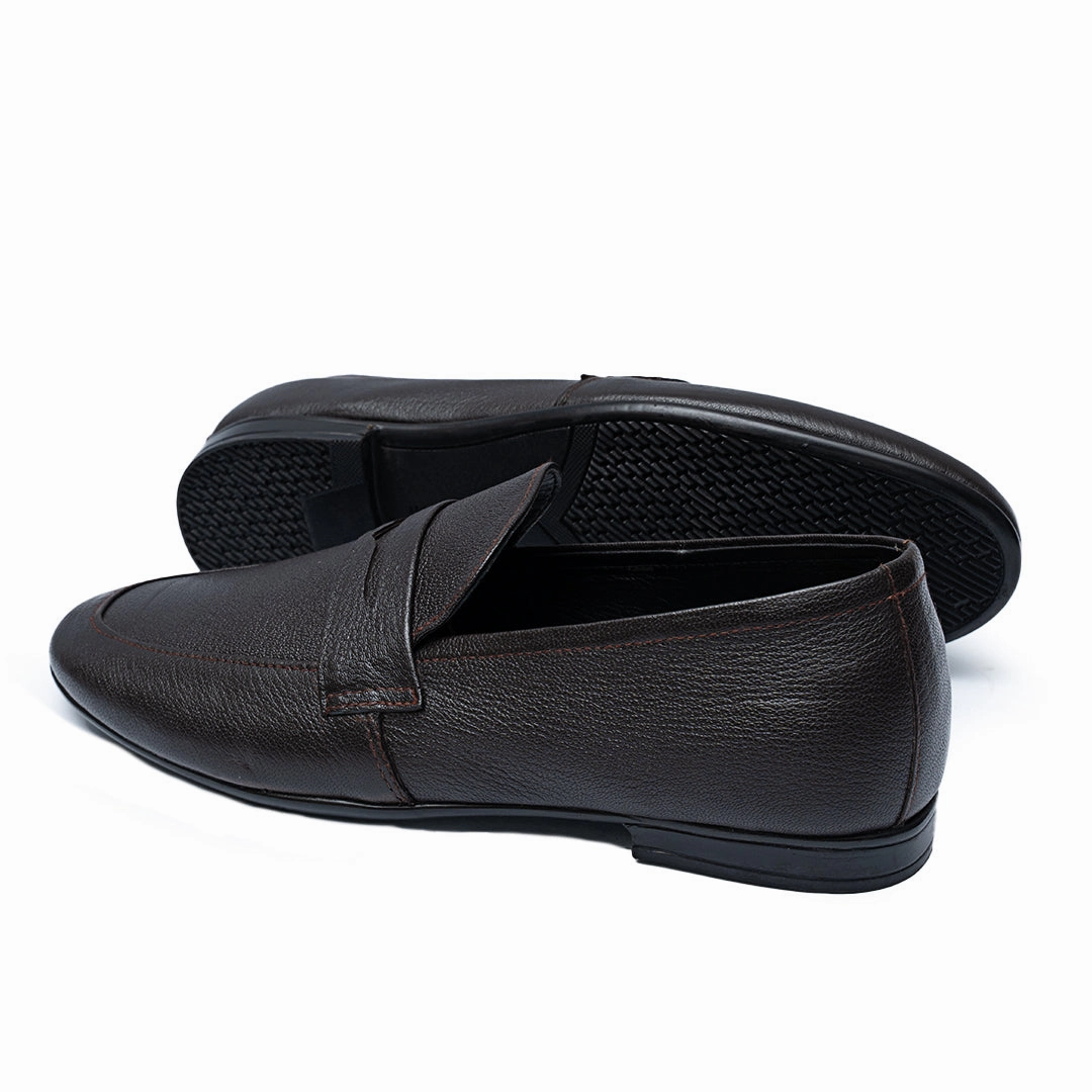 Plantar Fasciitis Shoes For Flat Feet LS Pure Leather Handmade Emilo Brown Formal Shoes LS-902