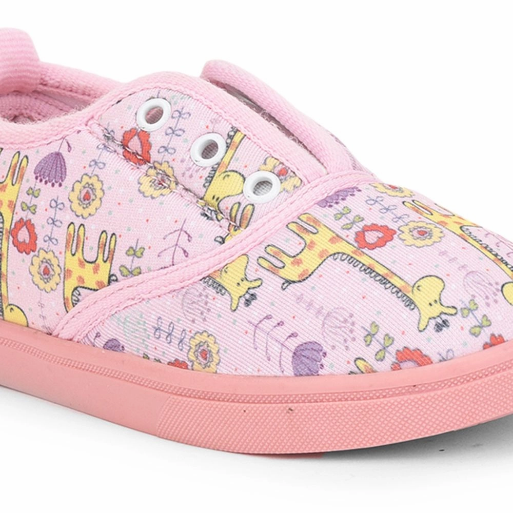 Lucy & Luke (Pink) Casual Lacing Shoes For Kids Mint-3 By Liberty For Tourist Walking Best
