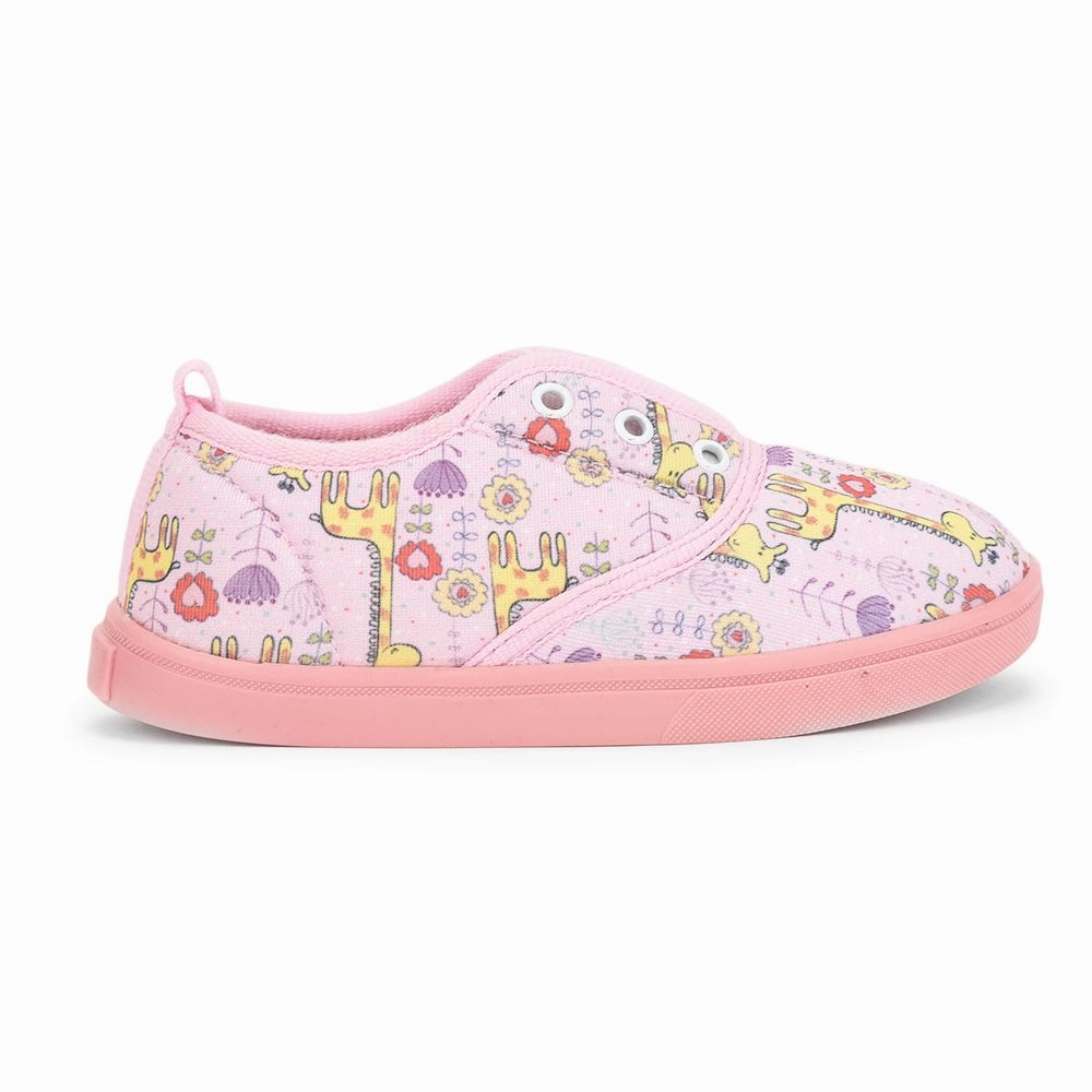 Lucy & Luke (Pink) Casual Lacing Shoes For Kids Mint-3 By Liberty Best Treadmill Walking Shoes