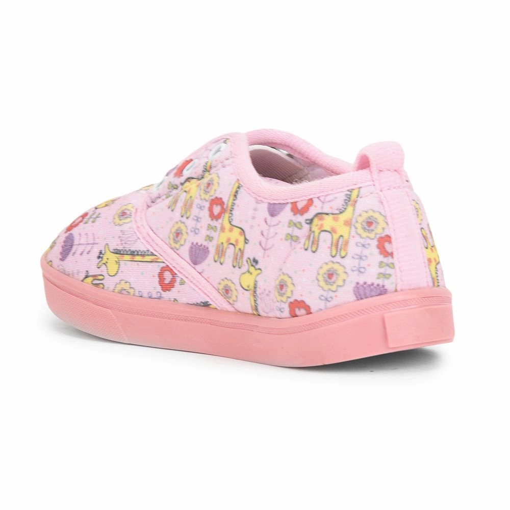 Lucy & Luke (Pink) Casual Lacing Shoes For Kids Mint-3 By Liberty Best Walking Shoes