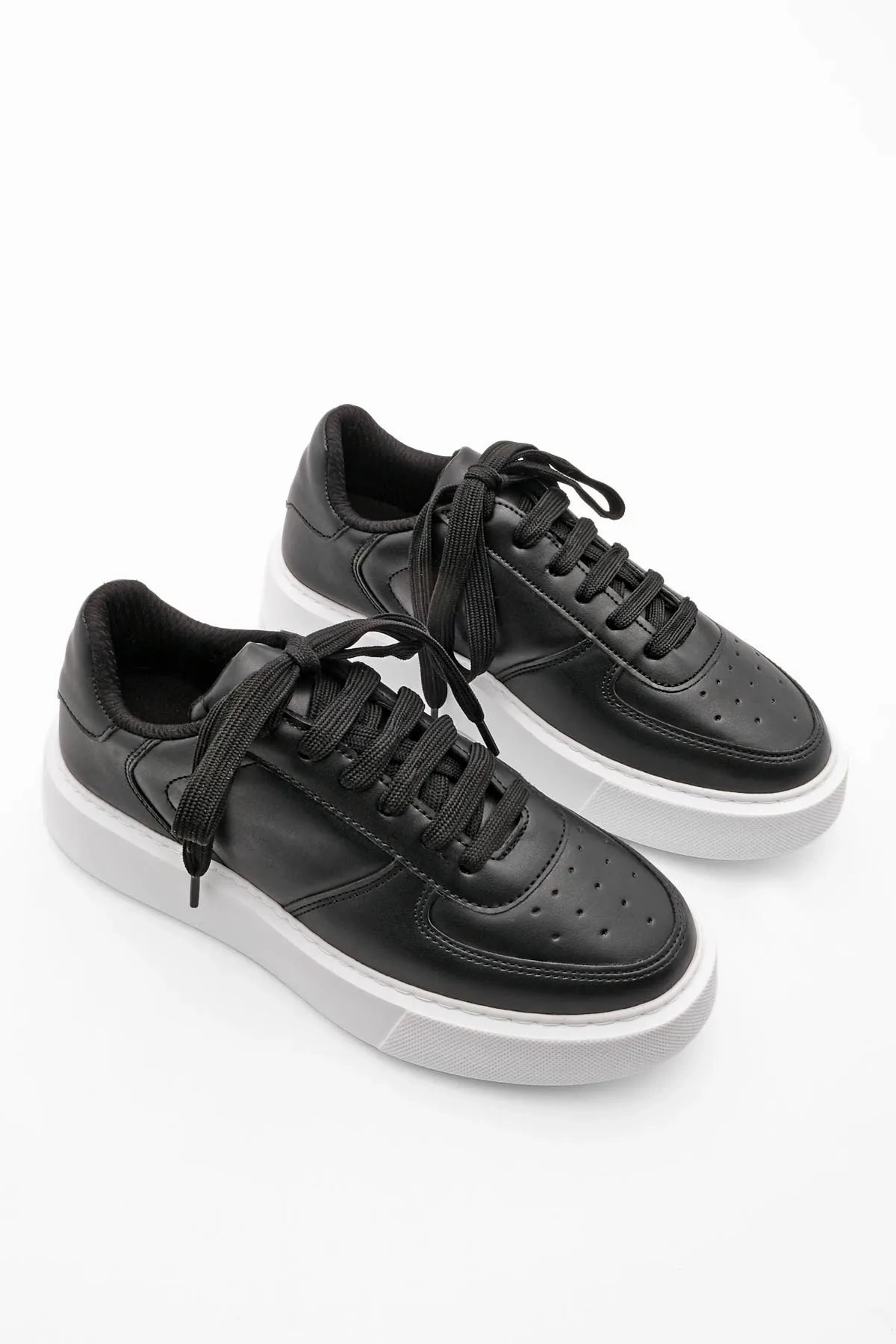 Hi Top Sneakers Margin Women's High Sole Lace-Up Sneakers Azin Sneakers