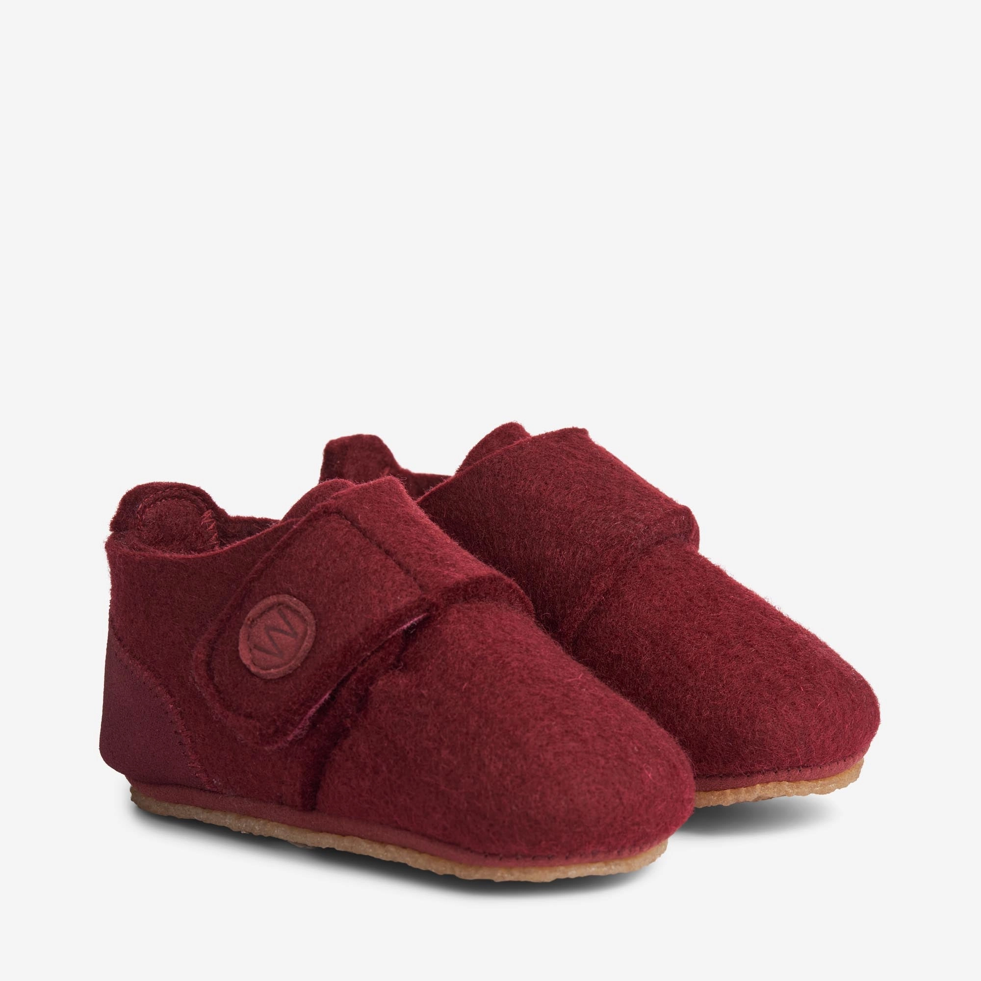 Squishable Slippers Marlin Felt Home Shoe - berry