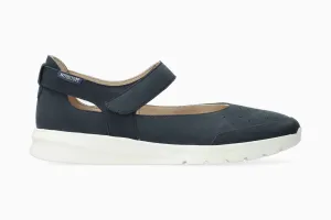 Marsia - Jeans Blue Extra Wide Fit Flat Shoes