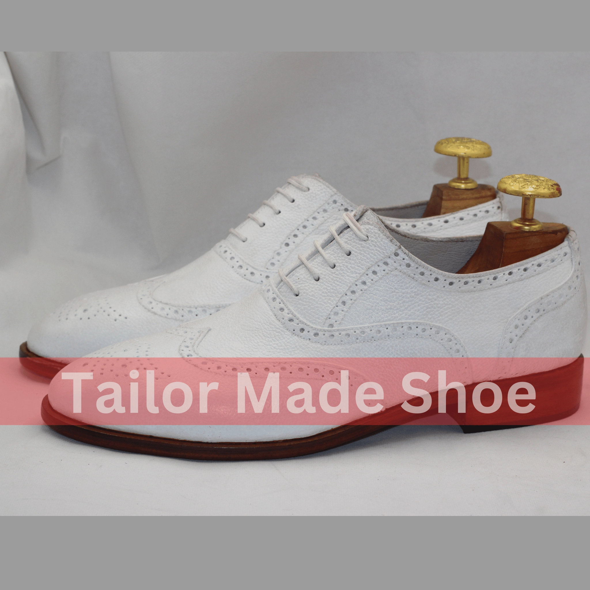 Men's Classic White Leather Brogue Shoes Sophisticated White Oxford Brogues  Stylish and Comfortable  Handmade and Premium Quality Boots Dillard's
