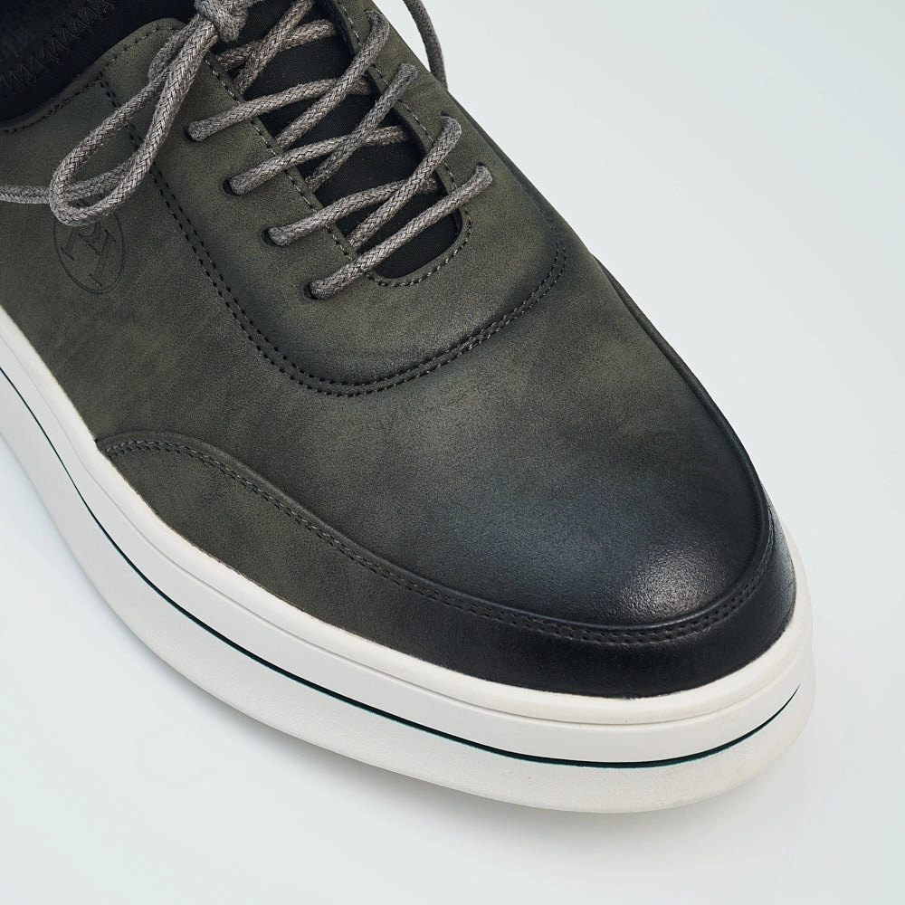 Flat Salsa Shoes Men Slip On Lace-Up Boat Shoes