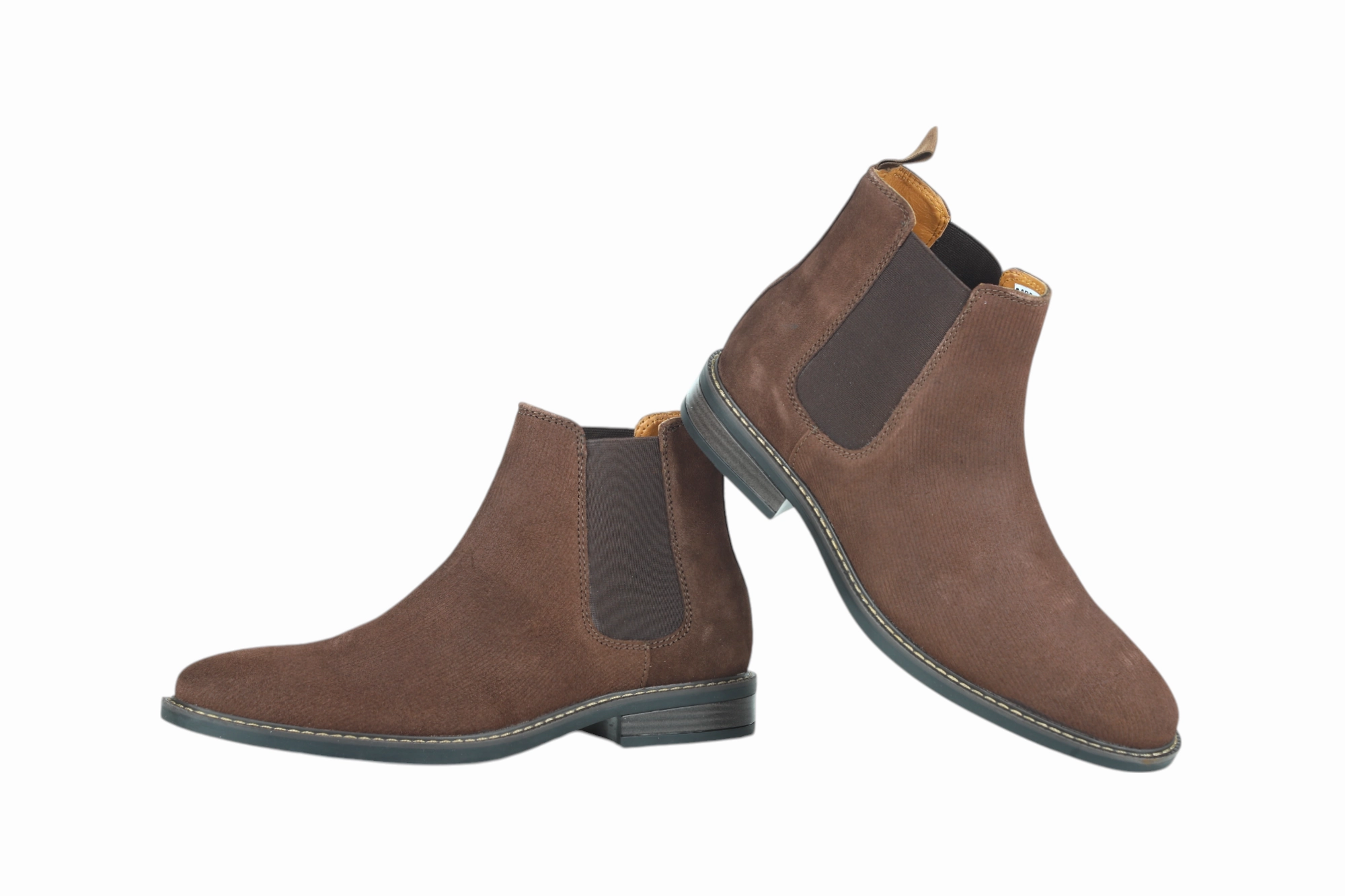 Mens Premium Leather Chelsea Slip On Boots 91564 Altered State Boots