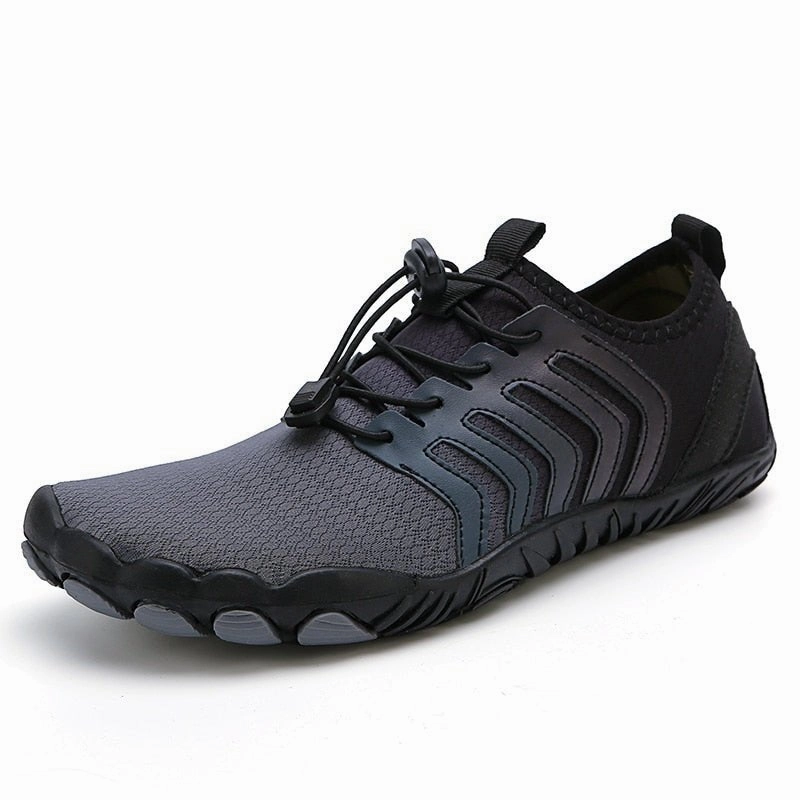 Midnight Black Trail V-Runner Pro - Universal Non-Slip Barefoot Shoes Trail Mix Shoes