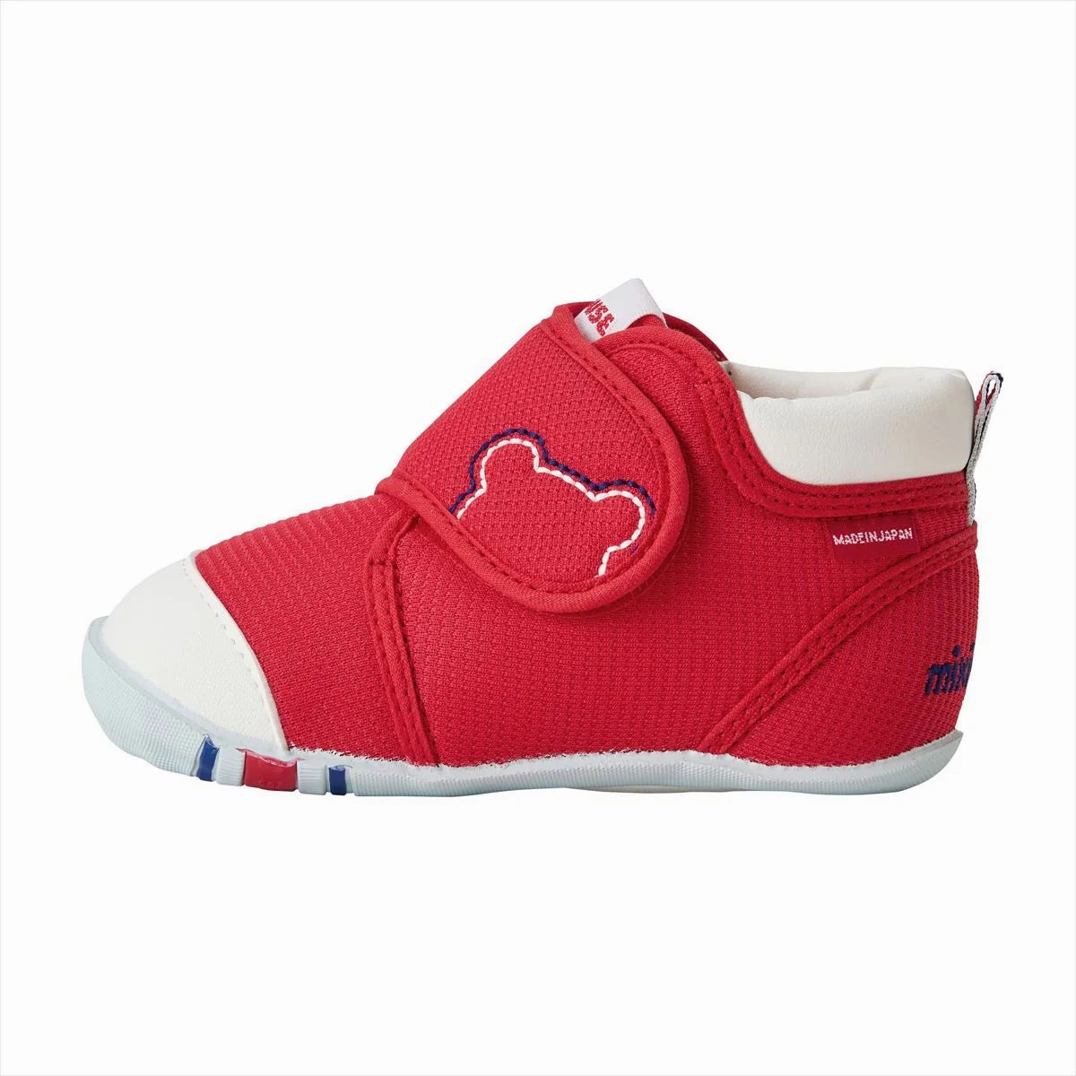 Best Shoes For Heel Pain And Walking All Day Miki House My First Walker Shoes - Classic Red
