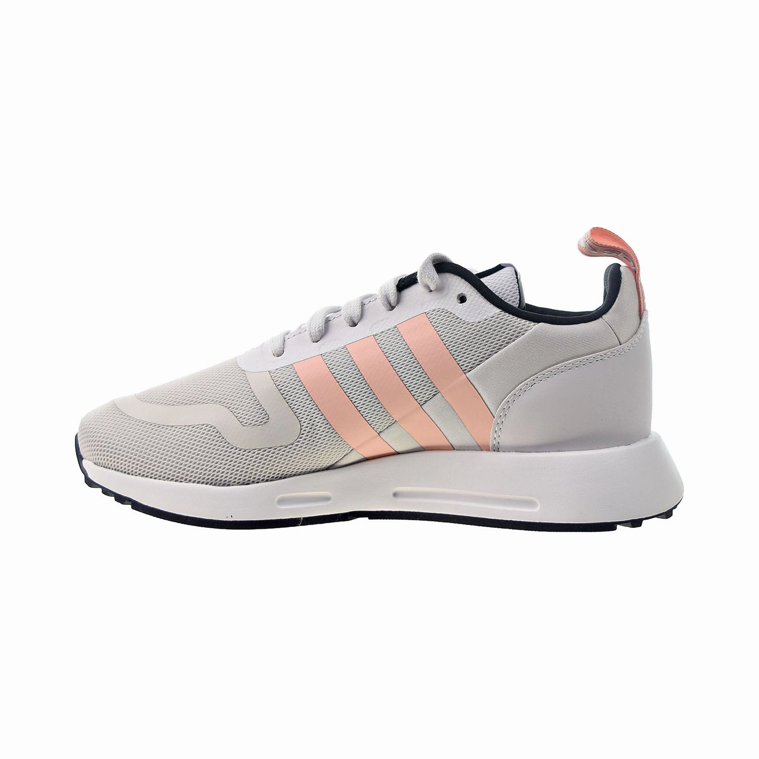 Adidas Multix J Big Kids' Shoes Grey-Pink-Black Adidas Shoes With Ribbon Laces