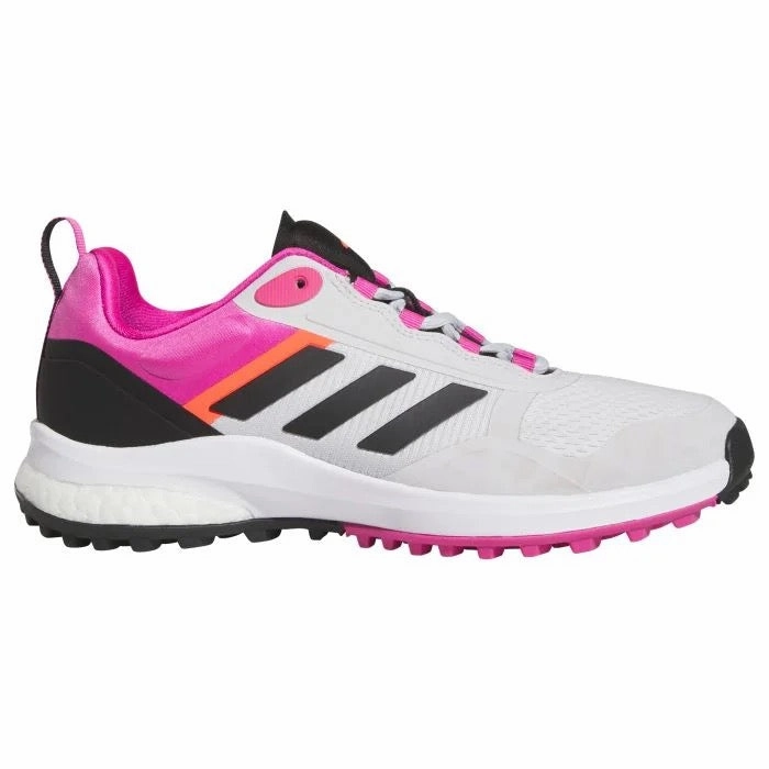 New Adidas Women's Zoysia Golf Shoes - Gray/Black/Pink Size 6.5 MSP$120 Little Adidas Shoes