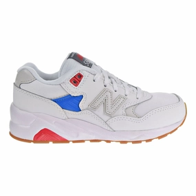 New Balance 580 Little Kids' Shoes White/Blue/Gum Running Shoes Adrenaline Gts 22