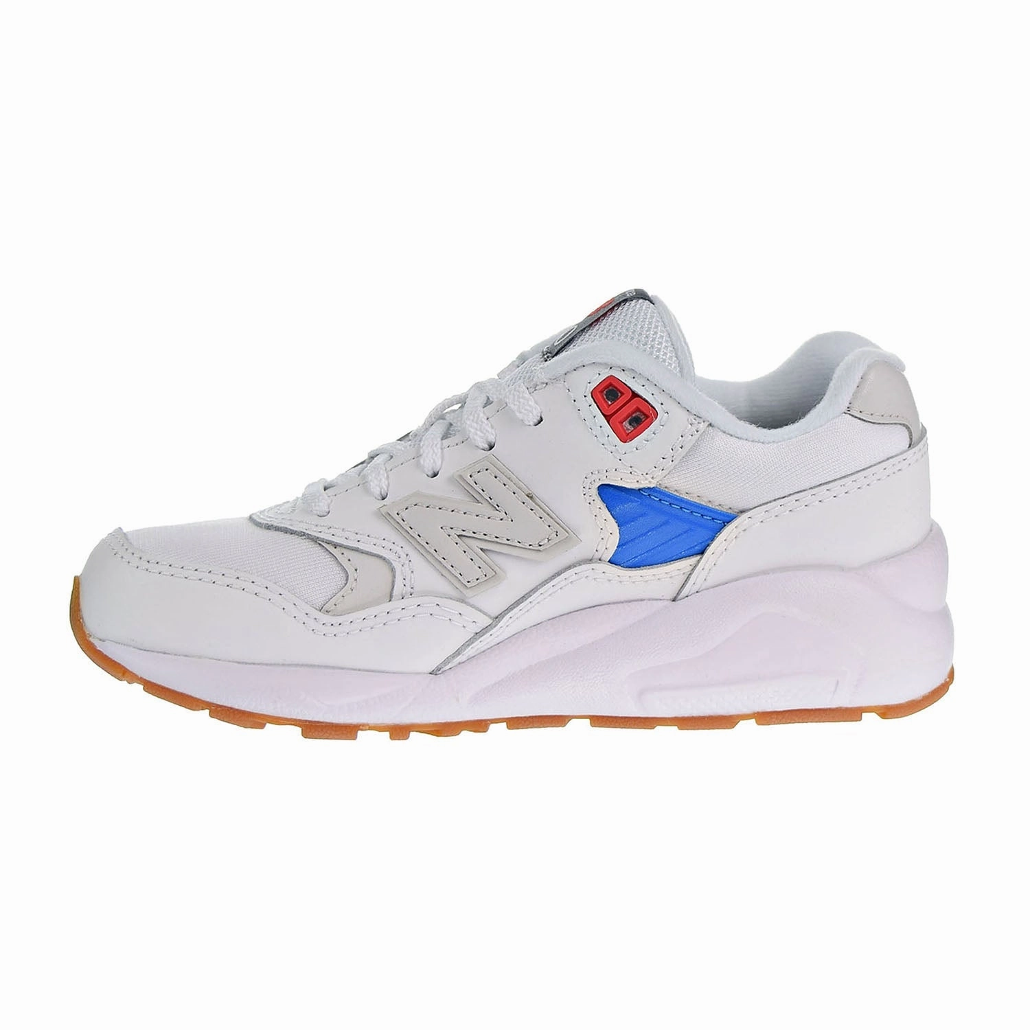 New Balance 580 Little Kids' Shoes White/Blue/Gum Shoe Stores At Birch Run