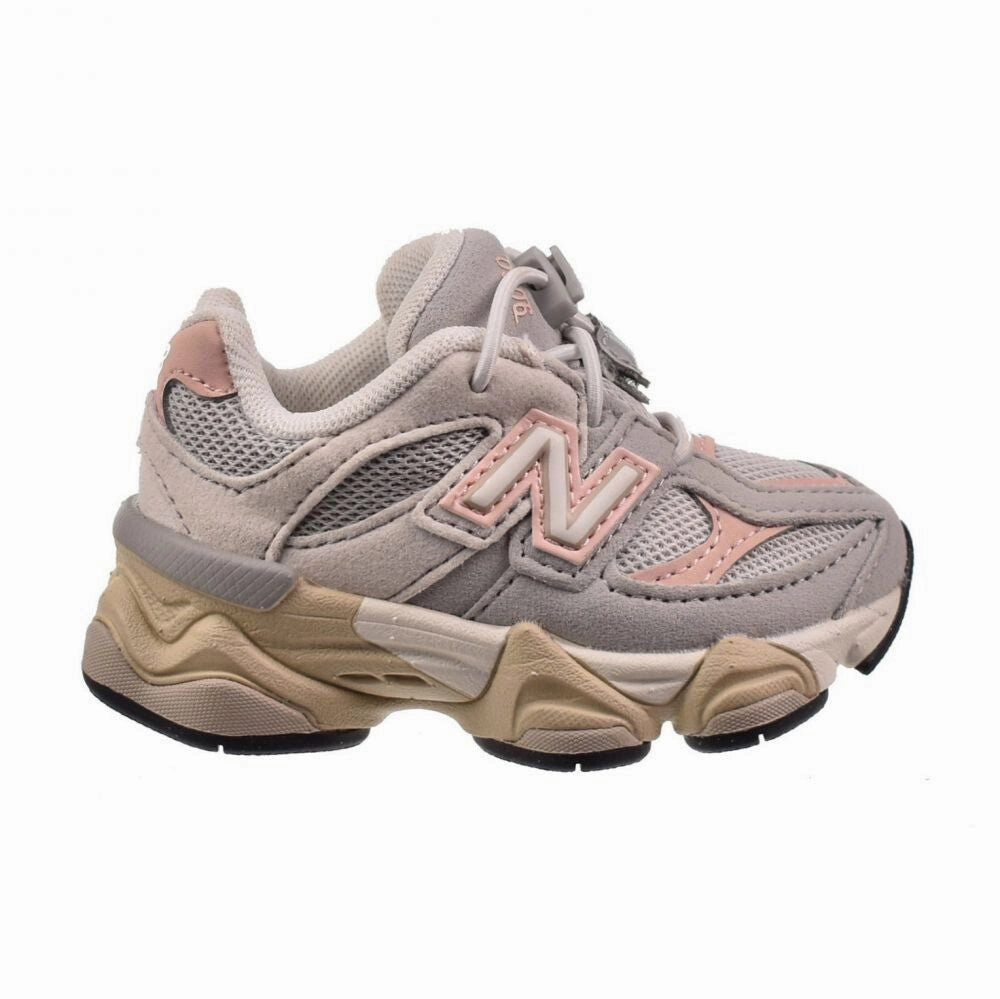 Cheetah Sneakers New Balance 9060 (Wide) Toddlers' Shoes Grey/Pink iv9060-el-W