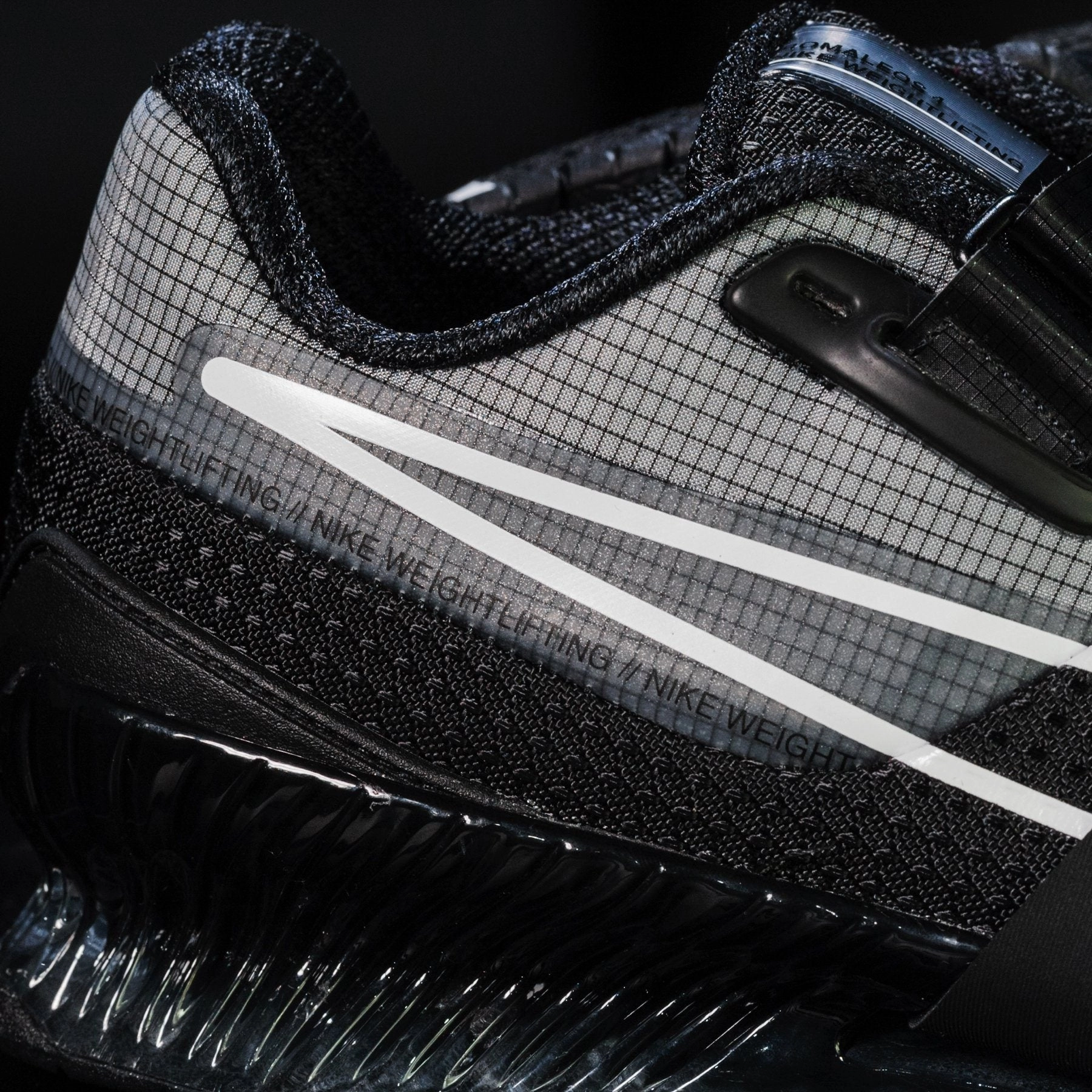 Asics Sprint Shoes Nike - Romaleos 4 Men's Training Shoe - BLACK/WHITE-BLACK