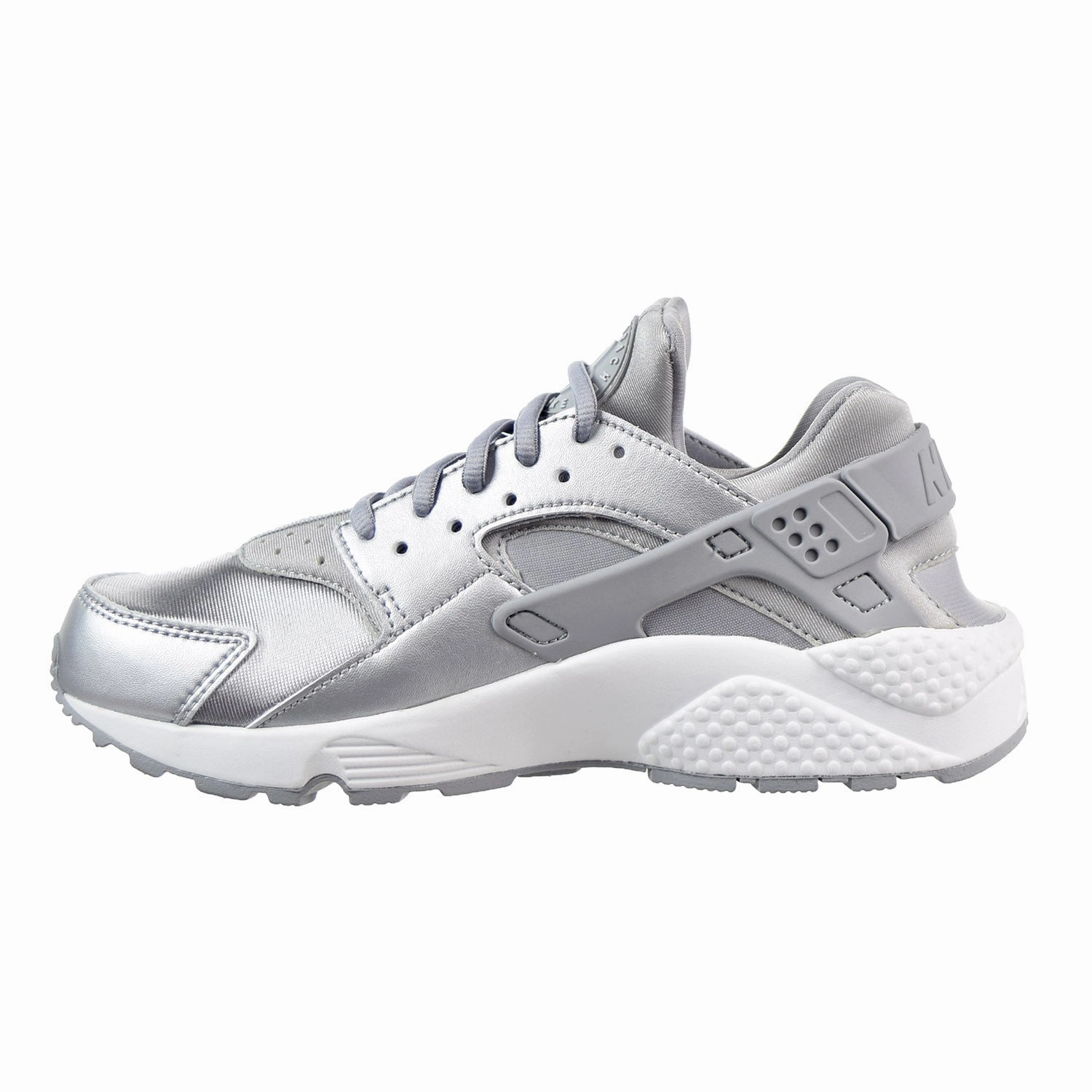 Best Football Shoes For Running Nike Air Huarache Run SE Women's Shoe Metallic Silver/Pure Platinum/Summit White