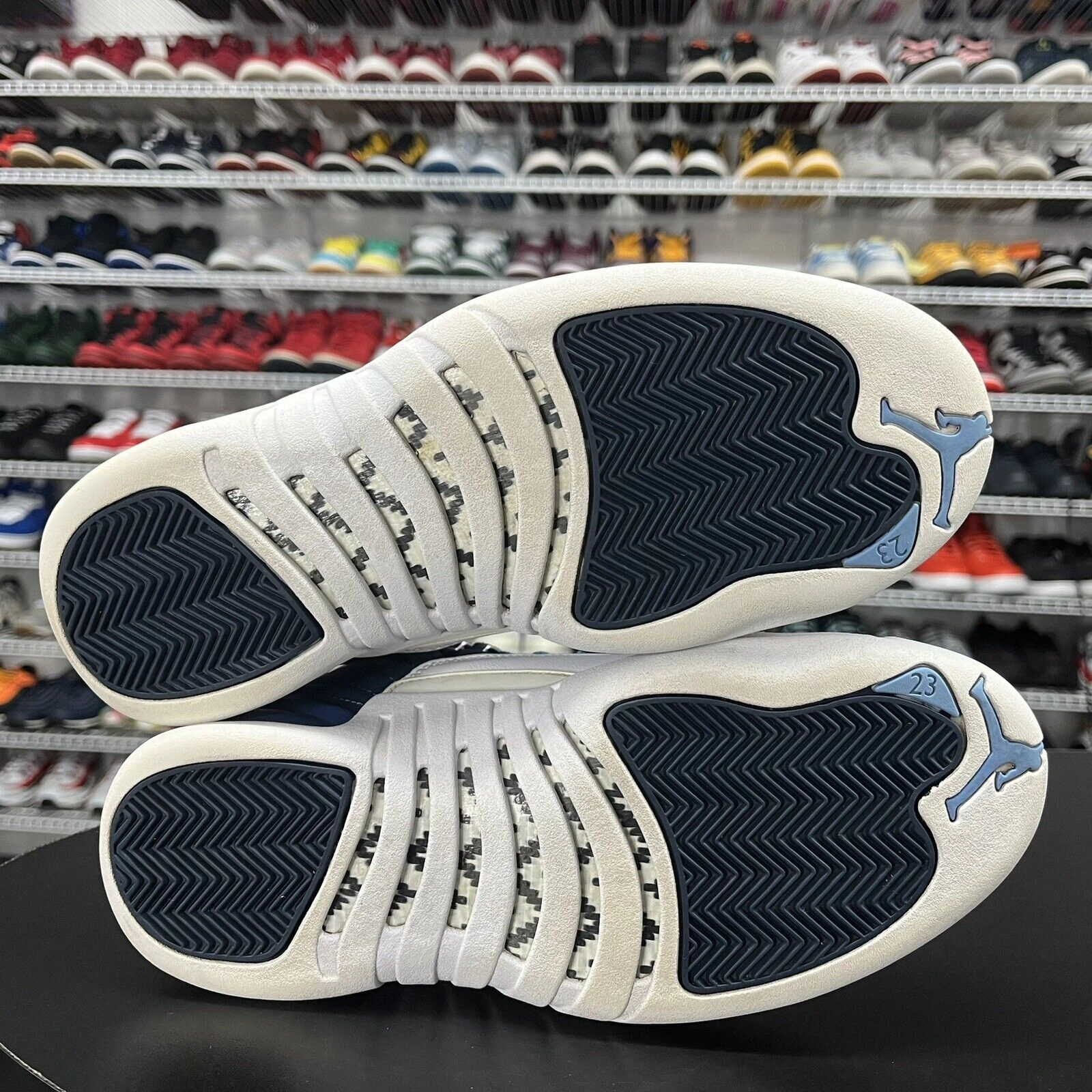 Asics Upcourt 6 Gs Court Shoes Nike Air Jordan 12 Retro Indigo OG XII 130690-404 Mens Size 8