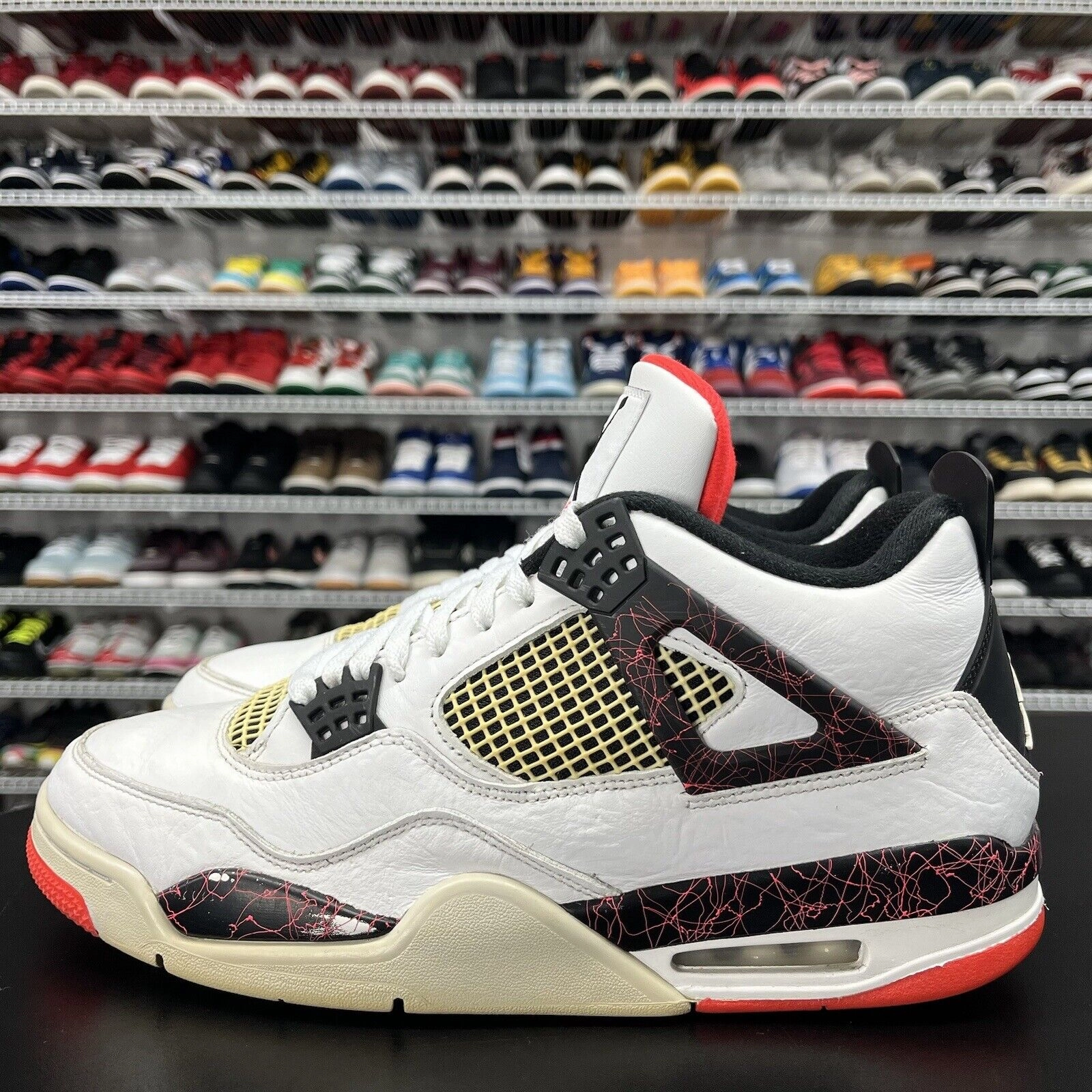 Nike Air Jordan 4 Retro Flight Nostalgia OG Classic 308497-116 Men's Size 12 Asics Gel Kayano Shoes