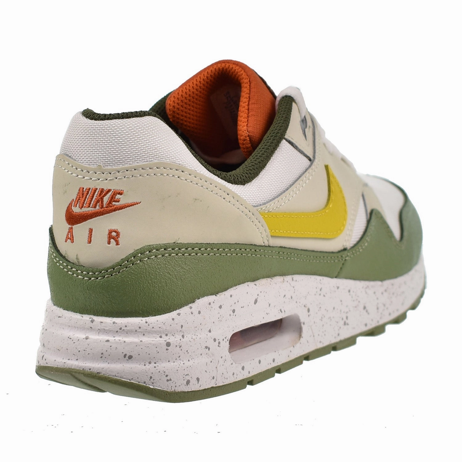 Nike Air Max 1 SE (GS) "Ready Play" Big Kids' Shoes Summit White-Vivid Sulfur Good Running Shoes For Low Arches