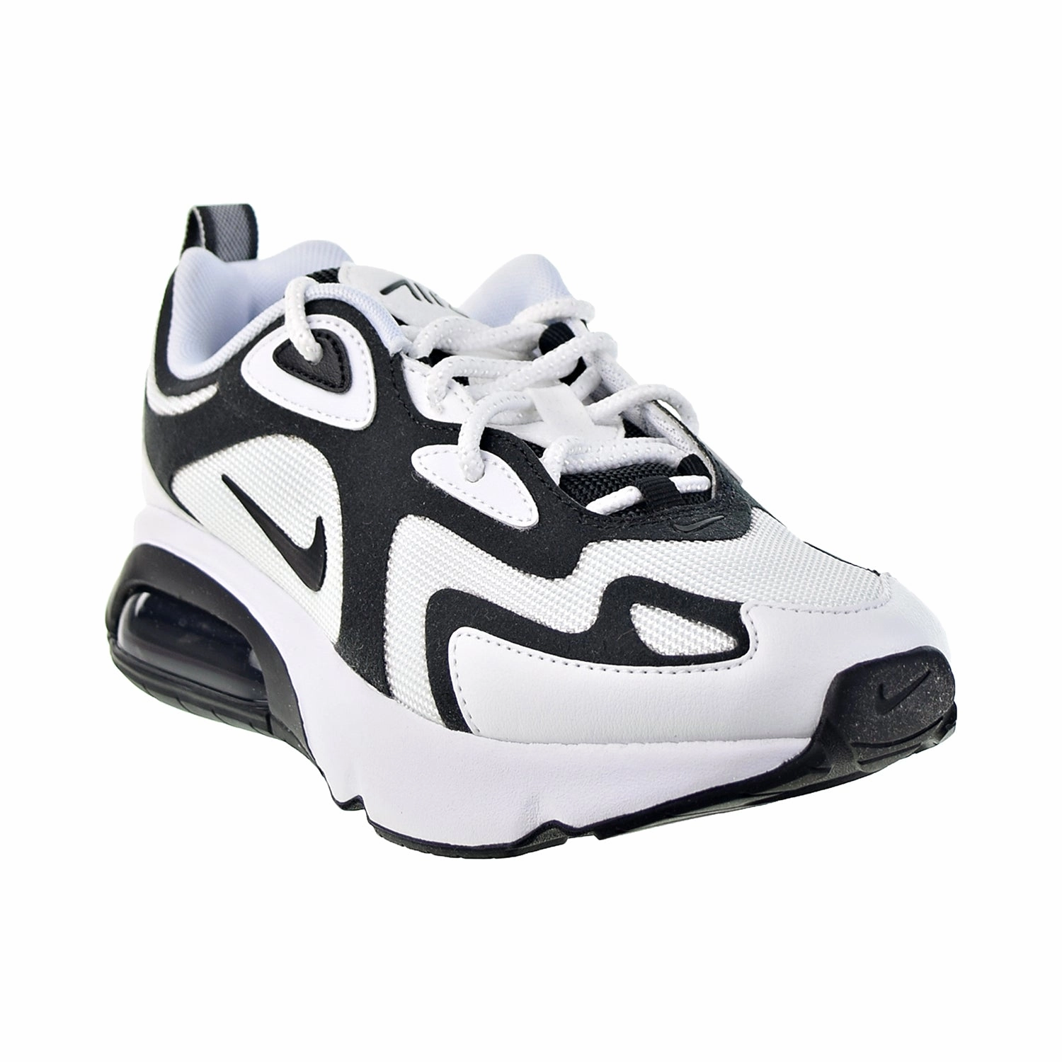 Nike Air Max 200 Women's Shoes White-Black-Anthracite Ladies Running Shoes