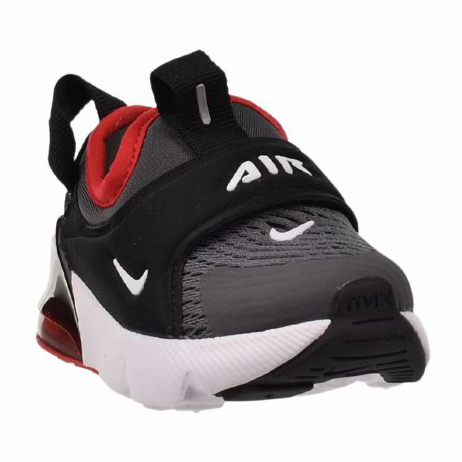 Nike Air Max 270 (TD) Toddlers' Shoes Extreme Iron Grey-University Red Asics Shoes For Hyrox