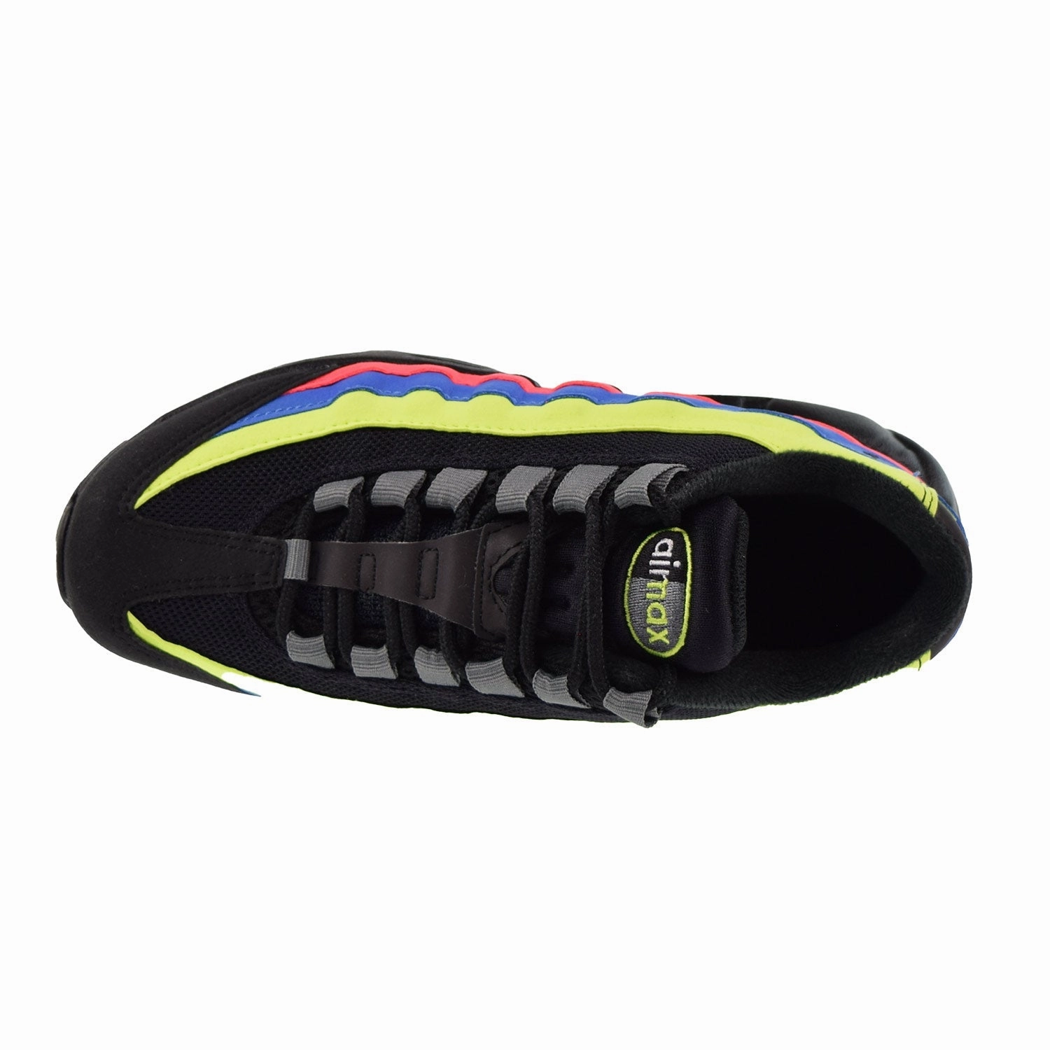 Best Budget Running Shoes Reddit Nike Air Max 95 (GS) Big Kids' Shoes Black-Volt-Blue Crystal
