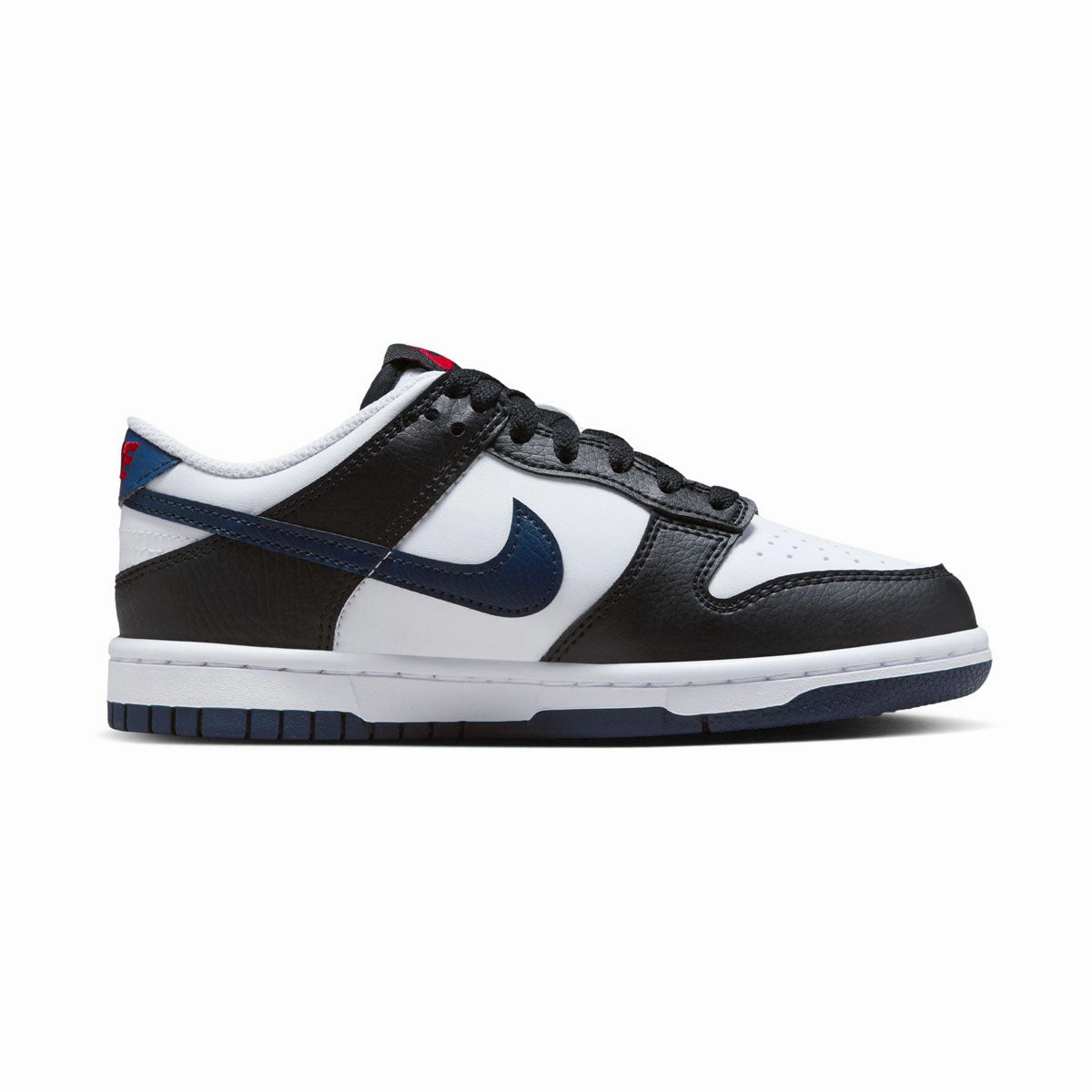 Nike Dunk Low 'Black White Midnight Navy' Big Kids' Shoes Build Your Own Asics Shoes