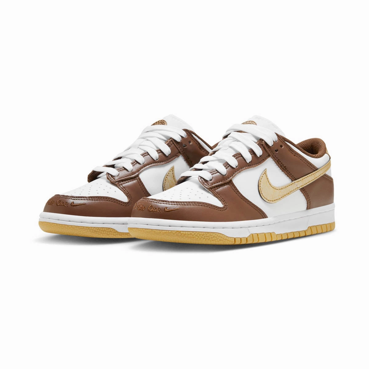Asics Shoes Y2k Nike Dunk Low 'Cacao Wow Metallic Gold' Big Kids' Shoes