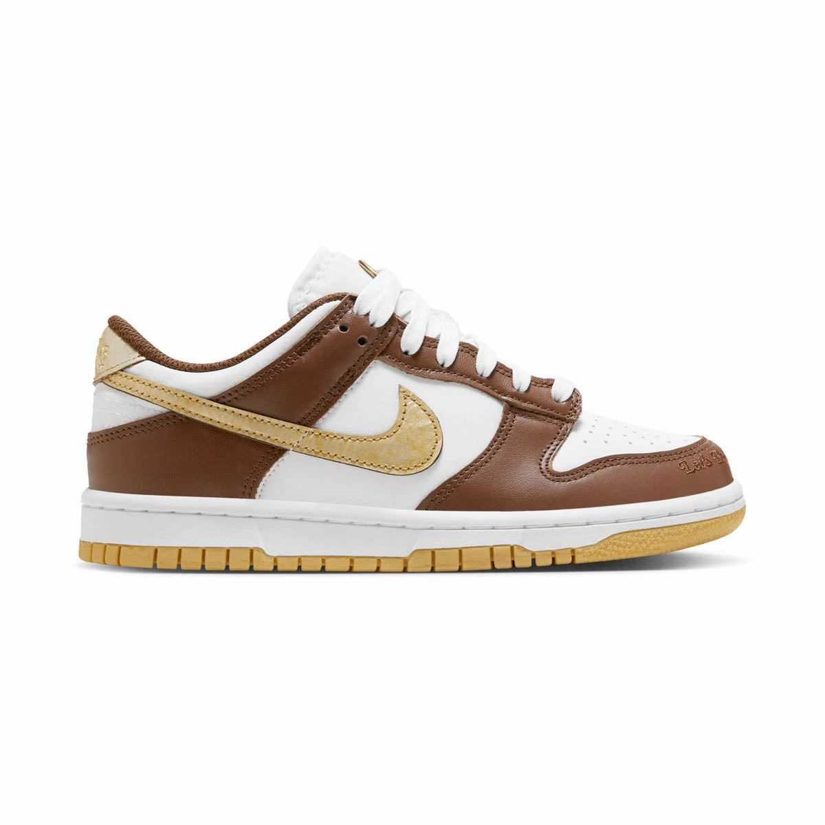Nike Dunk Low 'Cacao Wow Metallic Gold' Big Kids' Shoes Latest Asics Shoes