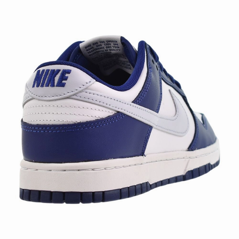 Zoom Casual Shoes Nike Dunk Low Retro Men's Shoes Deep Royal Blue/Football Grey