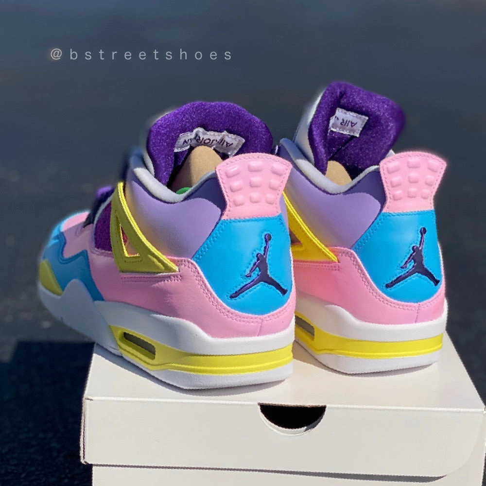 Nike Jordan 4 Easter Colors Theme v.2 Best Asics Shoes For Aerobics