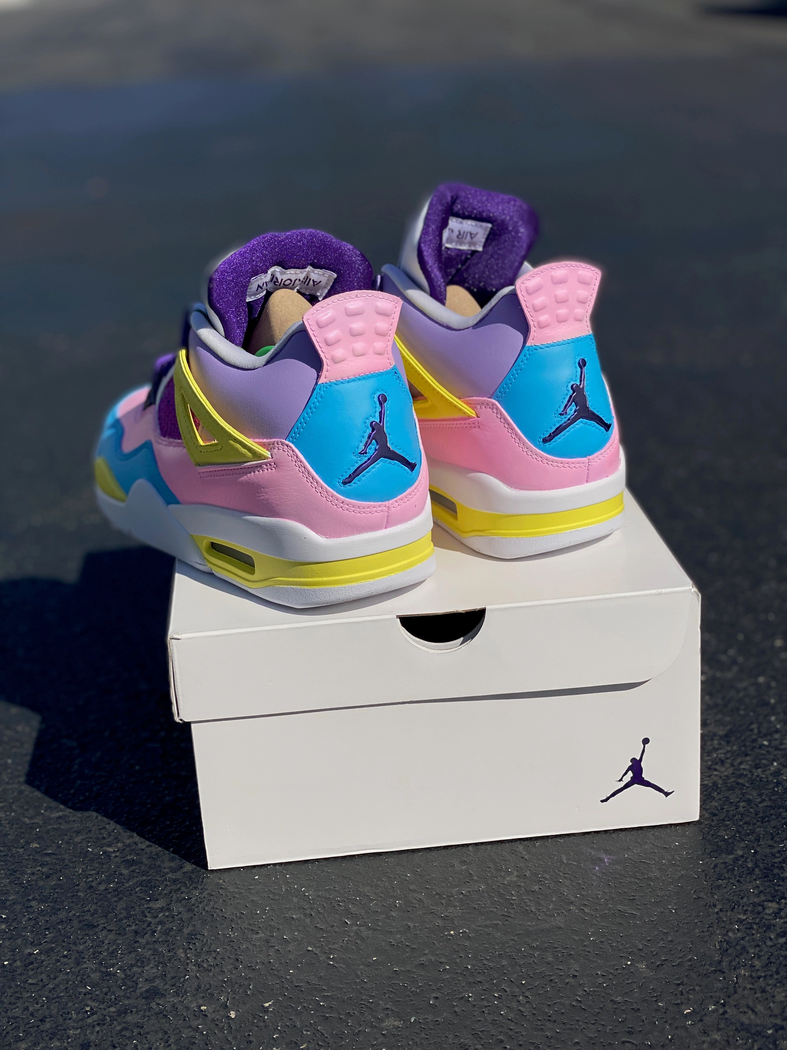 Asics Made In Japan Running Shoes Nike Jordan 4 Easter Colors Theme v.2