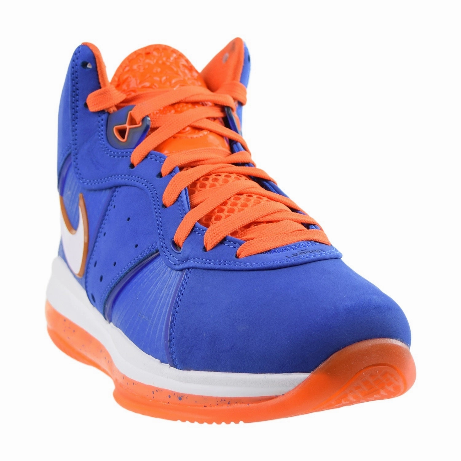 First Asics Shoe Nike LeBron 8 Hardwood Classic Men's Shoes Varsity Royal-Orange Blaze