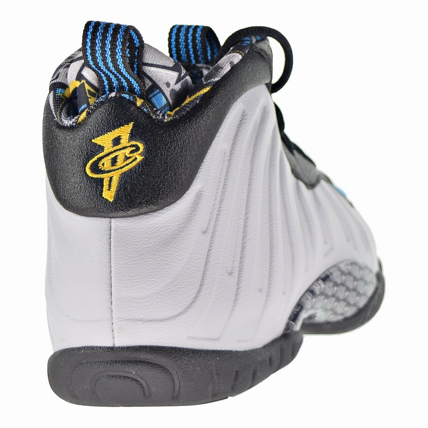 Thigh High Sneakers Nike Little Posite One Big Kids' Shoes Wolf Grey-University Gold-Black