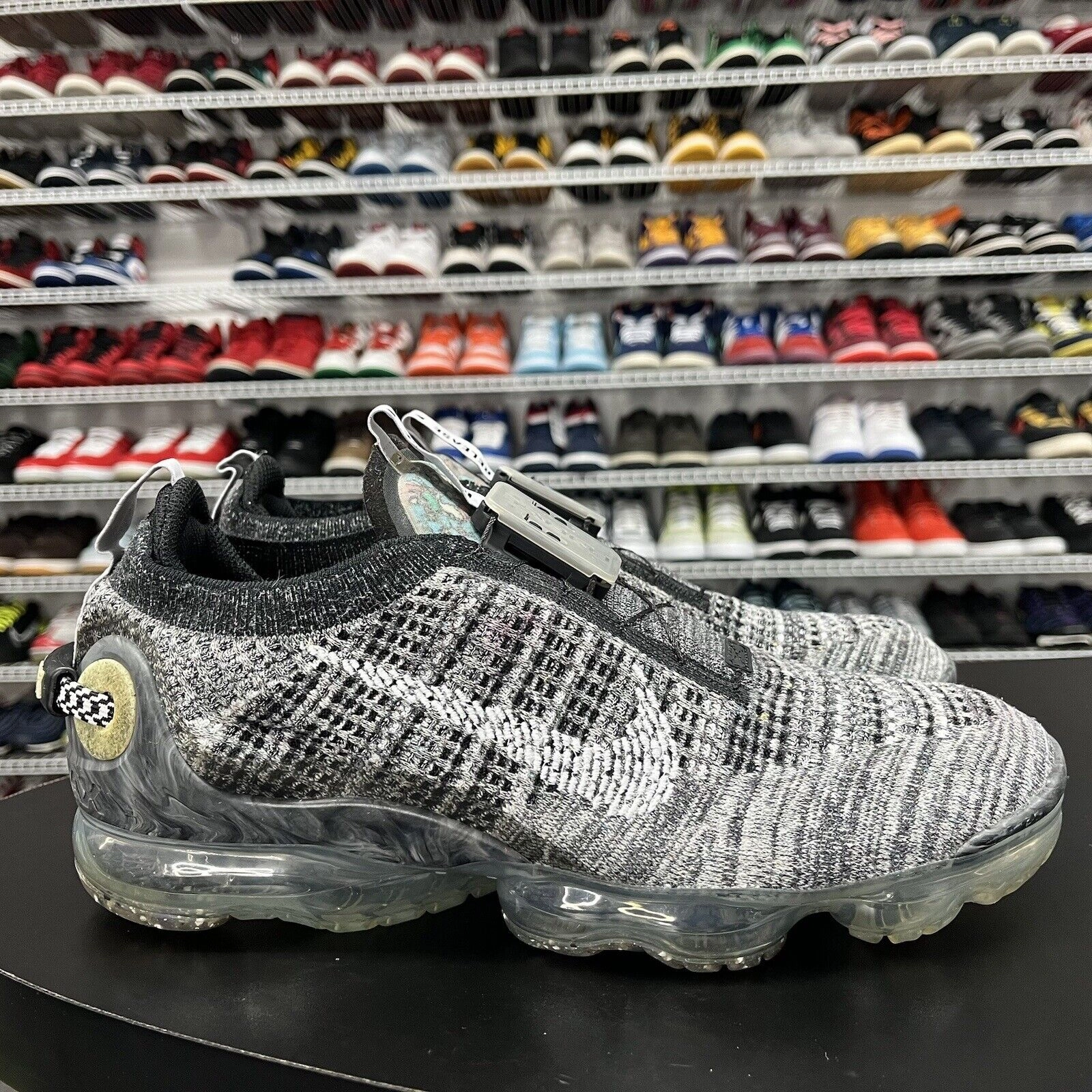 Asics Shoes Manufacturing Country Nike Men's Air Vapormax 2020 Flyknit Gray Running Shoes CT1823-001 Men's Size 12