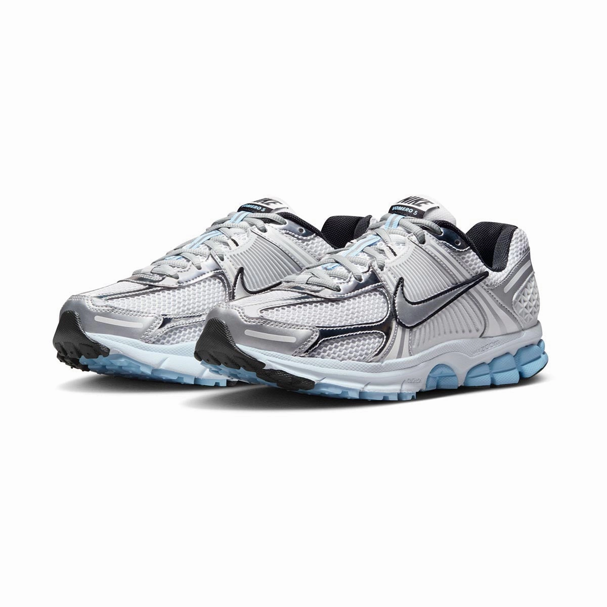 Nike Zoom Vomero 5 'Metallic Silver Blue Tint' Women's Shoes Asics Replacement Shoe Laces