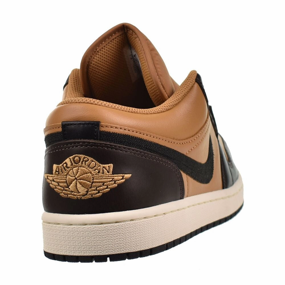 Jordan 1 Low SE Men's Shoes Flax/Black-Baroque Brown hq3603-201 Asics Entry Level Running Shoes