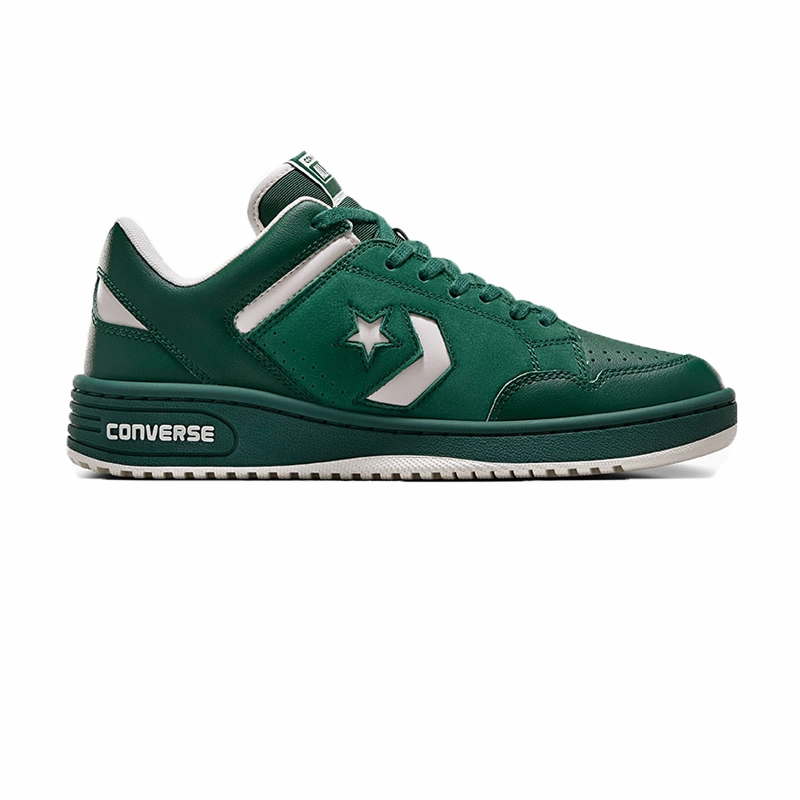 CONVERSE - Weapon Low - Green Envy/Egret/Egret - Unisex [A11104C] Best Skate Shoes For Cruising