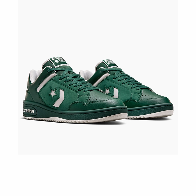 Superstar Skate Shoe CONVERSE - Weapon Low - Green Envy/Egret/Egret - Unisex [A11104C]