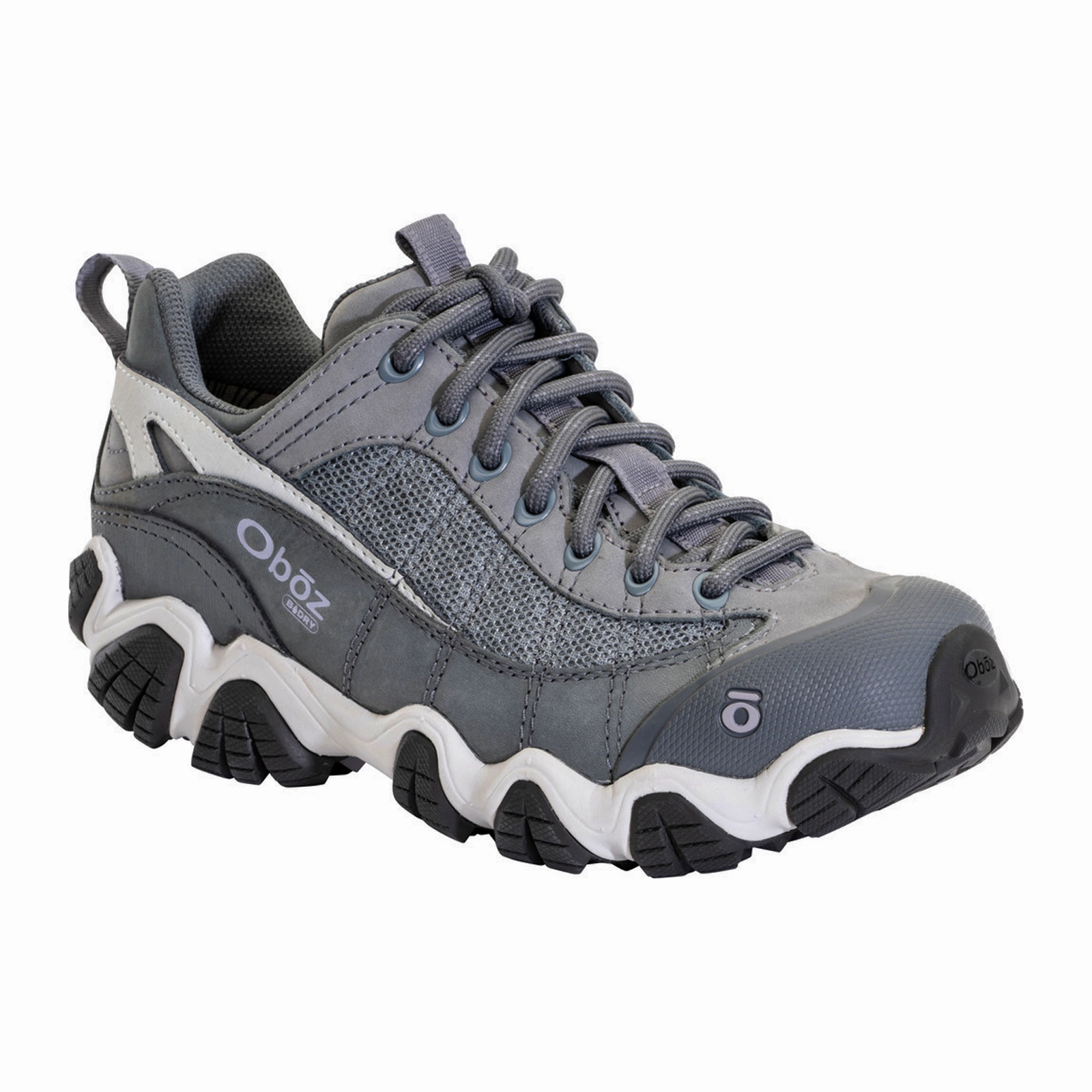 Oboz Firebrand II Low B-Dry (Women) - Dapple Gray Best Casual Waterproof Shoes