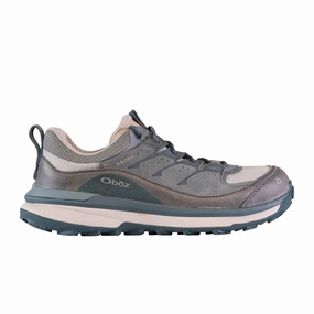 Trail-running Shoes Oboz Hyalite Low B-Dry Hiking Shoe (Women) - Gray Owl