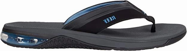 Highest Rated Flip Flops Reef Men Anchor Water friendly Comfortable and Lightweight Flipflop Sandal Gray, Blue, Brown