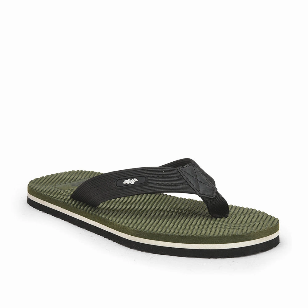 Spongebob Squarepants Flip Or Flop Game A-HA Casual Olive Green Flip Flop For Men JTN-03 By Liberty