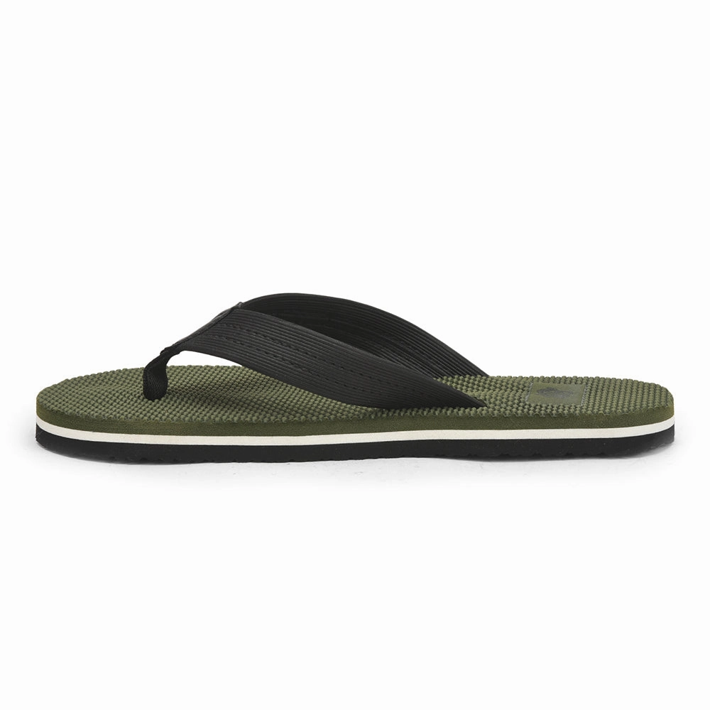 A-HA Casual Olive Green Flip Flop For Men JTN-03 By Liberty Best Dressy Flip Flops