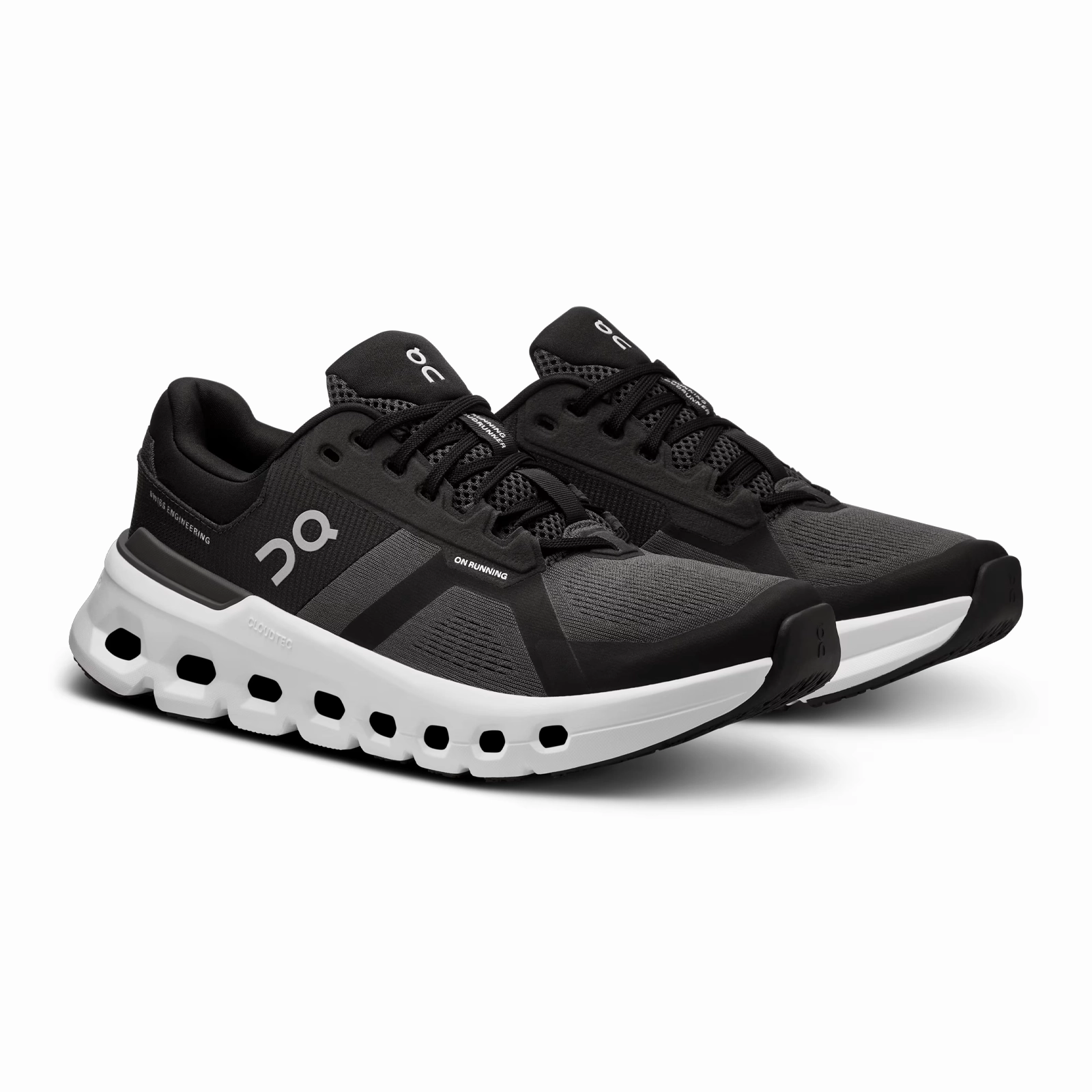 Running Treadmill Shoes On Running Cloudrunner 2 Wide Running Shoe (Women) - Eclipse/Black