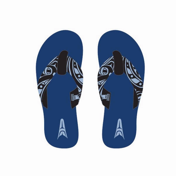 Flip Flops: Humpback Whale (FFSGW) Heavy Flip Flops