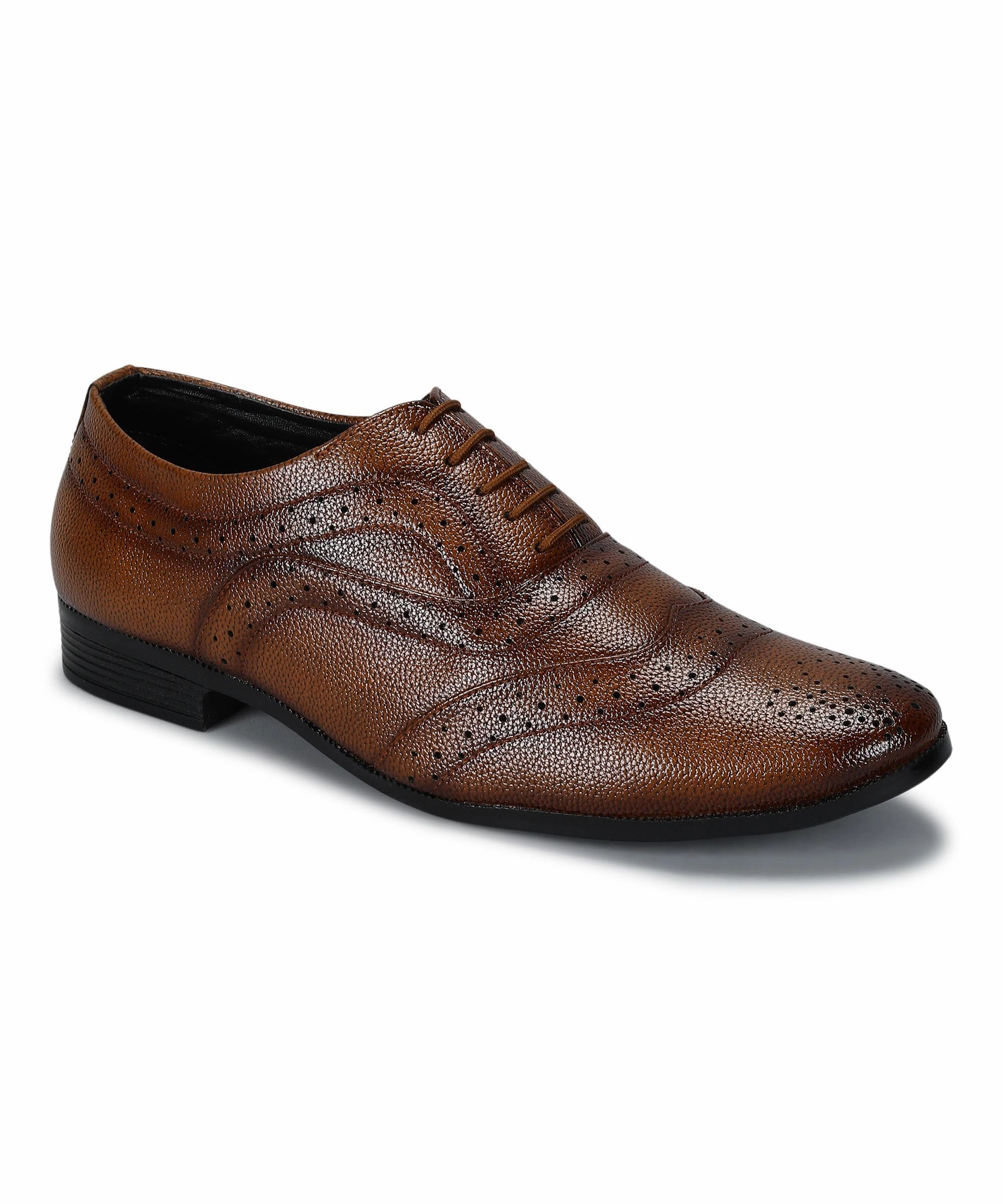 Rocky Shoes Flats Paragon Men's Tan Formal Shoes| Trendy, Durable & Sturdy for Outdoor Wear