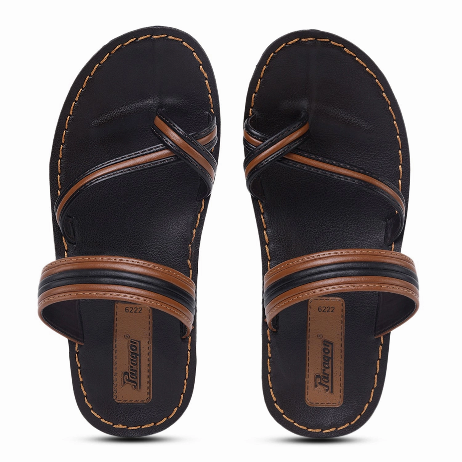 Paragon PU6222G Men Stylish Sandals | Comfortable Sandals for Daily Outdoor Use | Casual Formal Sandals with Cushioned Soles Sandals Rolls Royce
